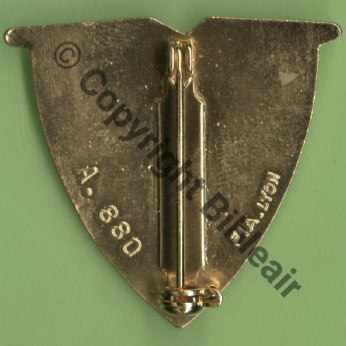 A0880 13e.EC 80+ COLMAR A0880  FIA.LYON Tambour Dos lisse Src.Y.GENTY 10Eur(x2) 